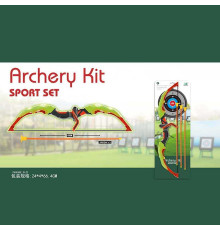 Лук 988-680 D (24/2) 3 стріли на присосках, паперова мішень, висота 63 см, на листі