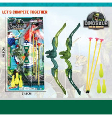 Лук WX 002 (192/2) 2 види, стріли, мішень, кеглі, на листі