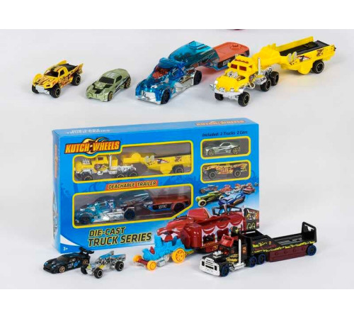 Трейлер металопластик Т 868-2 А / 2 В / 2 C (96/2) 2 види, 4 шт в коробці