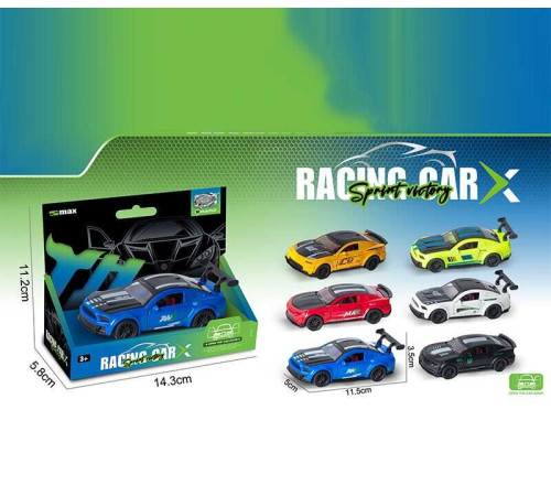 Машинка 7203 (240/2) металопластик, дверцята відчиняються, інерція, в коробці, ВИДАЄТЬСЯ ТІЛЬКИ МІКС ВИДІВ