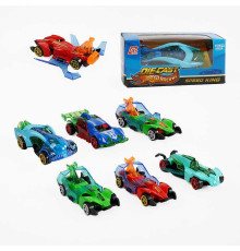 Машинка K 112 A14 (1080/3) в коробці, рухливі елементи, металопластик, ВИДАЄТЬСЯ ТІЛЬКИ МІКС ВИДІВ