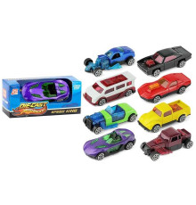 Машинка K 112 A3 (1080/3) 8 видів, металопластик, в коробці, ВИДАЄТЬСЯ МІКС