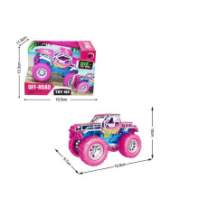 Машинка Z 260 D (96/2) металопластик, звуки, підсвічування, гумові шини, в коробці