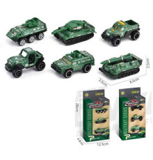 Набір машин МН - 207 (120/2) "Street Convoy", 2 види, металопластик, 3шт у коробці