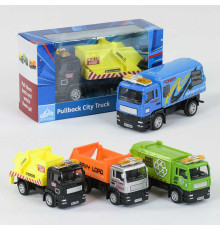 Машинка-спецтехніка XY 016 (192/2) металопластик, ЦІНА ЗА 1 ШТ., В коробці