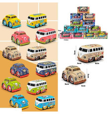 Машина 6058 (120) металопластик, інерція, гумові шини, в коробці, ВИДАЄТЬСЯ ТІЛЬКИ МІКС ВИДІВ