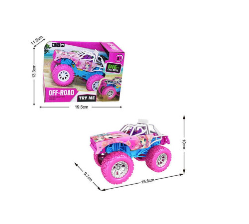 Машинка Z 290 G (96/2) металопластик, інерція, гумові шини, в коробці – в наличии! Купите сейчас у KAZKOVA