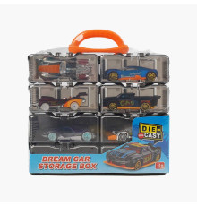 Набір машин 521-1 H (96/2) 8 металопластикових машин, у коробці