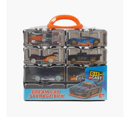 Набір машин 521-1 H (96/2) 8 металопластикових машин, у коробці