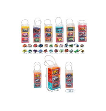 Набір машин 818 B (48) 3 машинки, металопластик, інерційний механізм, окремі бокси, в сумці, ВИДАЄТЬСЯ ТІЛЬКИ МІКС ВИДІВ