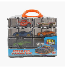 Набір машин 521-2 H (96/2) 8 металопластикових машин, у коробці