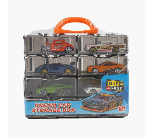 Набір машин 521-2 H (96/2) 8 металопластикових машин, у коробці