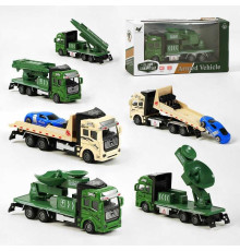 Спецтехніка 8108-8 A (72) 3 види, "Військова техніка", металопластик, інерція, звук, підсвічування, рухомі елементи, в коробці, ВИДАЄТЬСЯ ТІЛЬКИ МІКС ВИДІВ