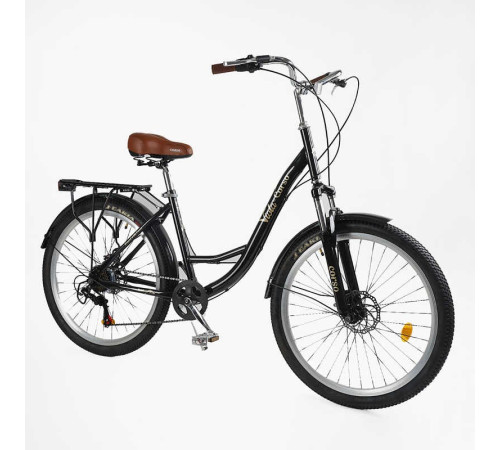 Велоcипед міський Corso «Viola» 26" дюймів VL-26520 – в наличии! Купите сейчас у KAZKOVA Велоcипед міський Corso «Viola» 26" дюймів VL-26520 – в наличии! Купите сейчас у KAZKOVA