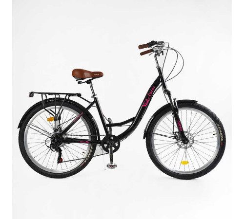 Велоcипед міський Corso «Viola» 26" дюймів VL-26633 – в наличии! Купите сейчас у KAZKOVA Велоcипед міський Corso «Viola» 26" дюймів VL-26633 – в наличии! Купите сейчас у KAZKOVA