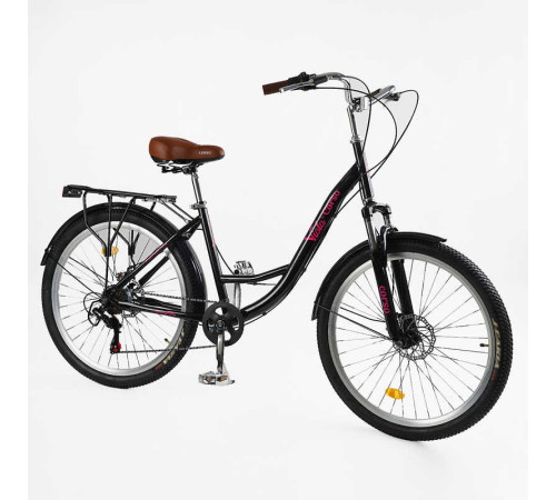 Велоcипед міський Corso «Viola» 26" дюймів VL-26633 – в наличии! Купите сейчас у KAZKOVA Велоcипед міський Corso «Viola» 26" дюймів VL-26633 – в наличии! Купите сейчас у KAZKOVA