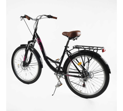 Велоcипед міський Corso «Viola» 26" дюймів VL-26633 – в наличии! Купите сейчас у KAZKOVA Велоcипед міський Corso «Viola» 26" дюймів VL-26633 – в наличии! Купите сейчас у KAZKOVA