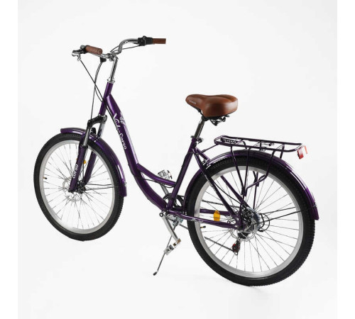 Велоcипед міський Corso «Viola» 26" дюймів VL-26914 – в наличии! Купите сейчас у KAZKOVA Велоcипед міський Corso «Viola» 26" дюймів VL-26914 – в наличии! Купите сейчас у KAZKOVA