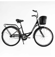 Велосипед міський Corso «TRAVEL» 26`` TL-26207 + КОШИК