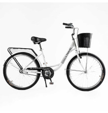 Велосипед міський Corso «TRAVEL» 26`` TL-26309 + КОШИК