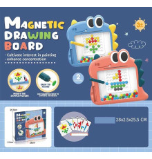 Мозаїка 761-1 (60) 2 кольори, “Дракончик”, магнітний стилус, 7 карток із завданнями, в коробці