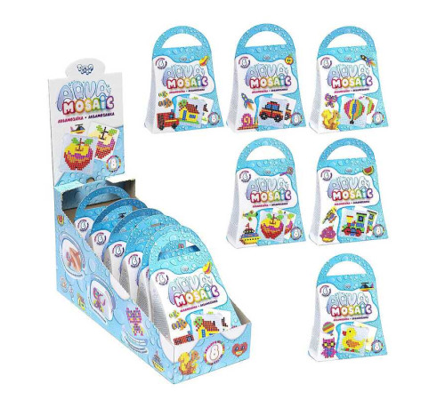 гр Комільфо "Aqua Mosaic" AM-02-01,02,03,04,05,06 (24) 6 видів "Danko Toys" ВИДАЄТЬСЯ МІКС ВИДІВ гр Комільфо "Aqua Mosaic" AM-02-01,02,03,04,05,06 (24) 6 видів "Danko Toys" ВИДАЄТЬСЯ МІКС ВИДІВ