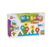 гр Мозаїка-пазли "Бджілка" 1035 (4) "Technok Toys", 100 елементів, розмір деталі - 6см, в коробці
