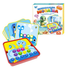Пізнавальна мозаїка 13731 (60/2) "WToys", 38 елементів, 12 карток із завданнями, в коробці