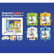 Мозаїка 761-10 (192)17 х14.5 см, картки з завданнями, магнітний стилус, в коробці, ВИДАЄТЬСЯ ТІЛЬКИ МІКС ВИДІВ