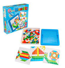 гр Мозаїка 2215 (6) "Technok Toys", 125 фішок, в коробці