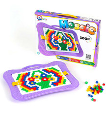 гр Мозаїка 4722 (10) "ТЕХНОК", 300 елементів, ігрове поле пенал-валіза, в коробці