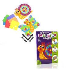 гр Набір для творчості "М`яка фігурна мозаїка. Равлик" VT4511-01 (укр) (12) "Vladi Toys"