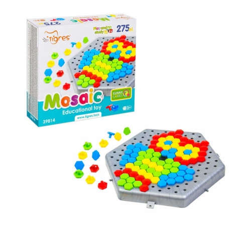 гр Мозаїка "Метелик" 39814 (32) "Tigres", 275 елементів, в коробці гр Мозаїка "Метелик" 39814 (32) "Tigres", 275 елементів, в коробці