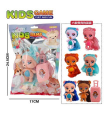 Герой LK 2258-5 (360/2) валізка, висота: 10см, рухливі кінцівки, в пакеті