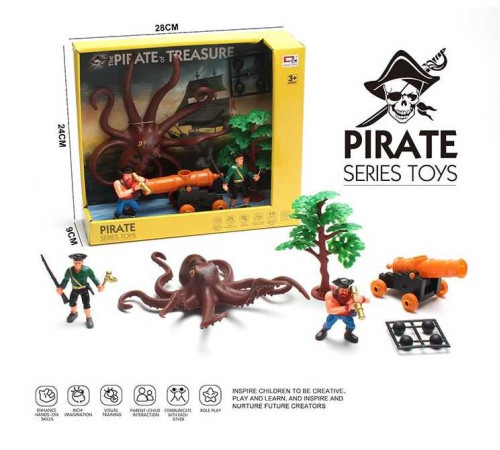 Набір піратів 0807-73 (36) в коробці