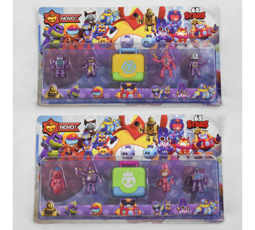 Герої LDY 20953 (144) Brawl Stars, 3 види, на листі Герої LDY 20953 (144) Brawl Stars, 3 види, на листі