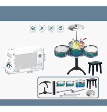 Барабан D 992-2 (24) звук, підсвічування, стілець, в коробці