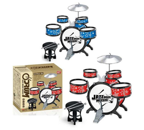 Барабанна установка 1888 (12) 2 кольори, в коробці