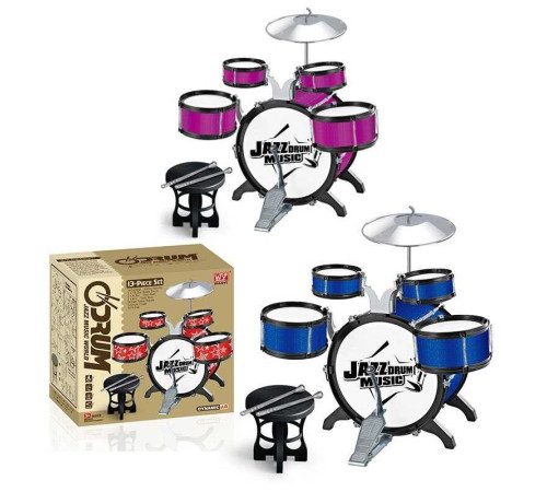 Барабанна установка 3888 (12) 2 кольори, в коробці