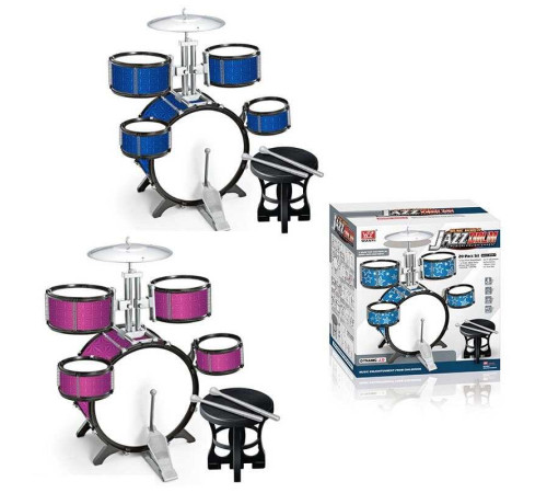 Барабанна установка 3988 (8) 2 кольори, в коробці