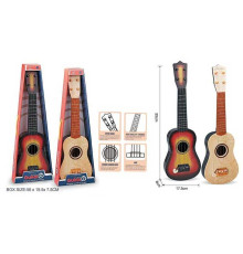 Гітара 898-45 (48/2) 2 види, медіатор, 4 струни, колковий механізм, в коробці