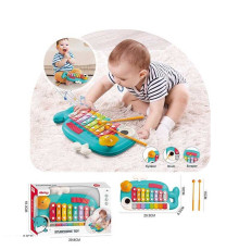 Ксилофон 6223 (24) палички, клавіші, цимбали, барабан, в коробці