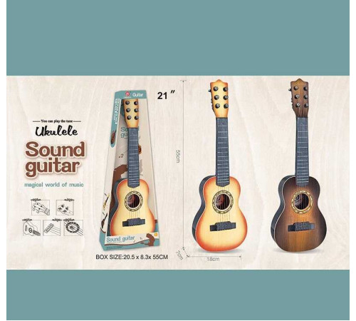 Гітара 898-20 (40/2) 2 кольори, розмір: 16.5х6х52 см, 6 струн, в коробці