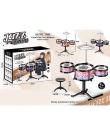 Барабан DX 1003 B (36) 3 види, стілець, в коробці, ВИДАЄТЬСЯ ТІЛЬКИ МІКС ВИДІВ