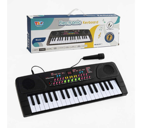 Синтезатор Q 331 (48/2) 37 клавіш, 6 мелодій, 8 тонів, 8 ритмів, у коробці