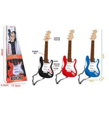 Гітара 8821 (72) 3 кольори, в коробці, ВИДАЄТЬСЯ ТІЛЬКИ МІКС ВИДІВ