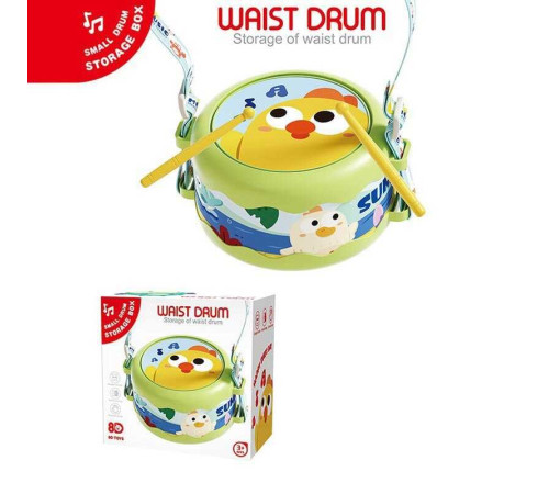 Барабан 8 D 1 A (36) палички, ремінці, в коробці