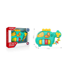 Піаніно HE 0571 (48) мелодії, ноти, підсвічування, пальчикова гра, тріскачка, в коробці