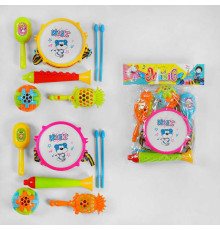 Музичні інструменти 5398-3 (128/2) 5 елементів, тріскачка, у пакеті