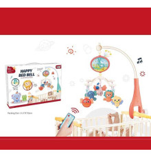 Карусель на радіокеруванні 668-183 N (24) 5 режимів, пісні, музика, історії, мелодії, озвучування англійською мовою, проєктор, брязкальця, в коробці